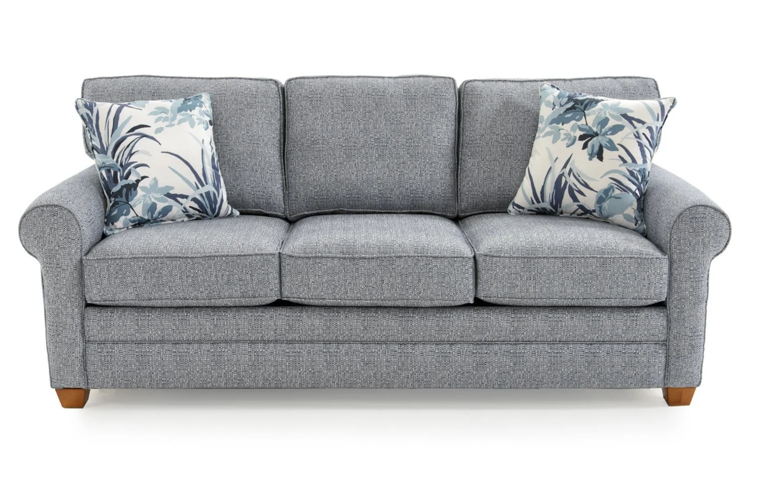 Capris Furniture 402 Q402 ALLOX OCEAN Casual Rolled Arm Sleeper Sofa